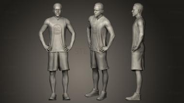 3D model Stephen Curry (STL)